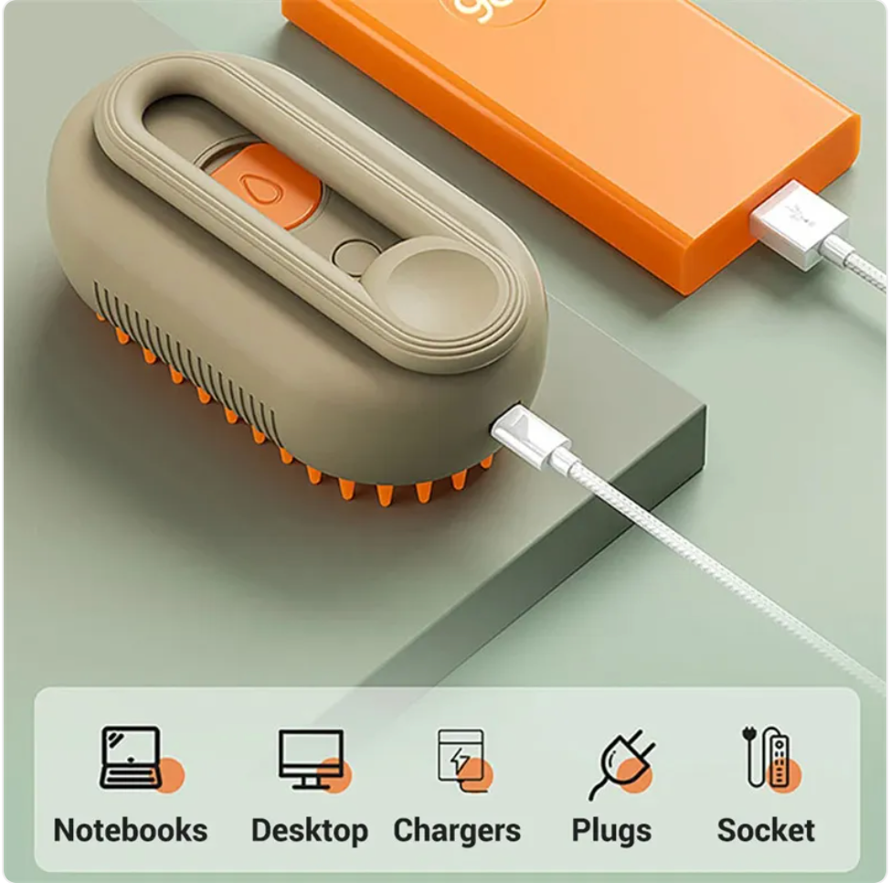 Cepillo Eléctrico 3 en 1 para Mascotas