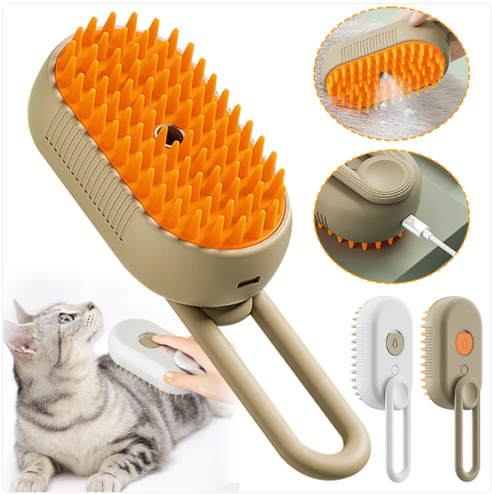 Cepillo Eléctrico 3 en 1 para Mascotas